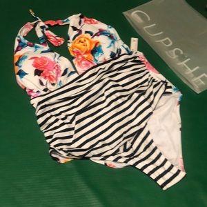 2X Cupshe nwt one piece swim